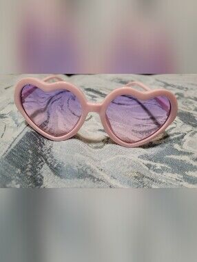Brand New Kids Heart Shpaed Sunglasses